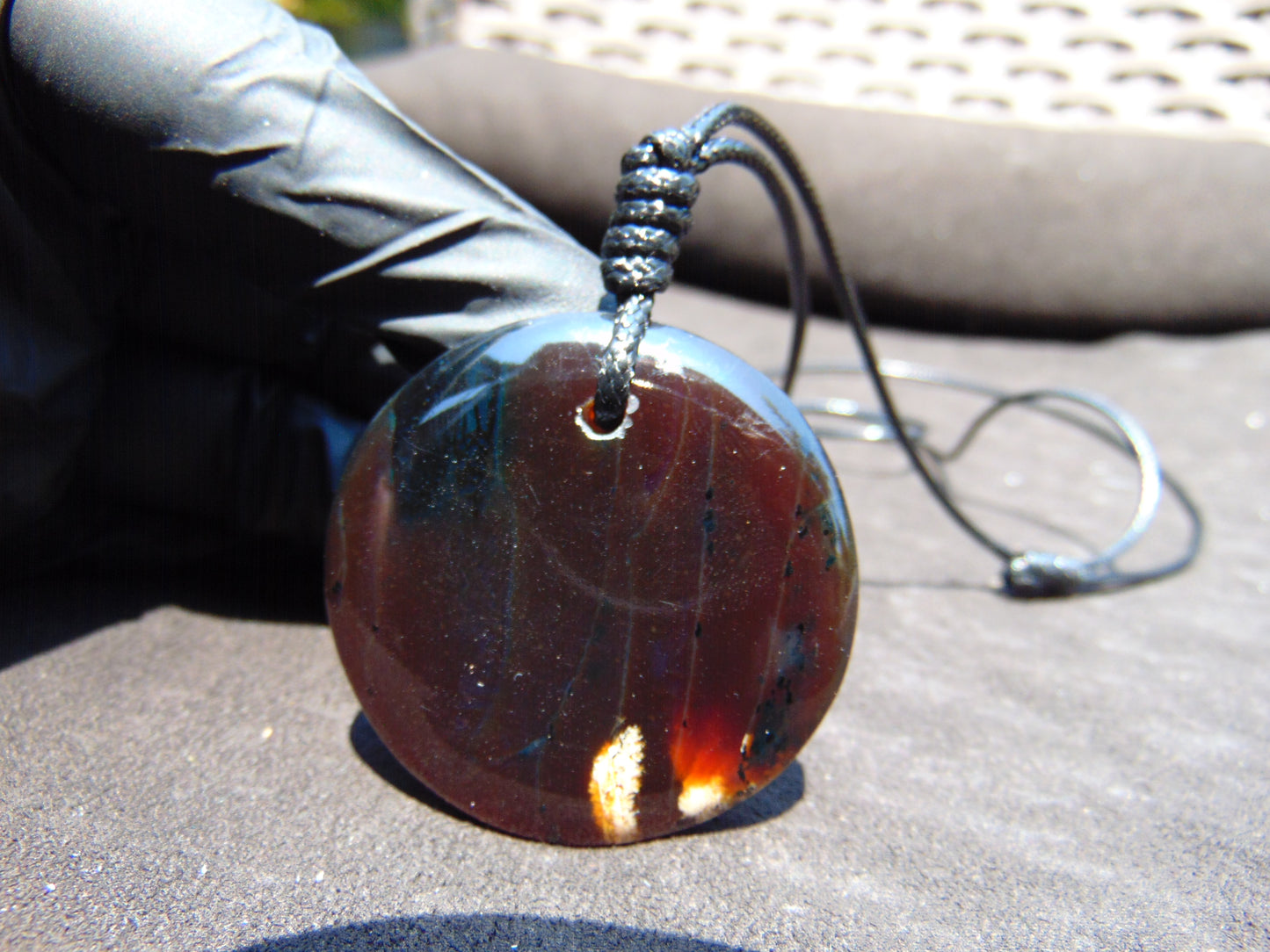 10 gr Chip Pendant Indonesian Amber for Healing AJ65