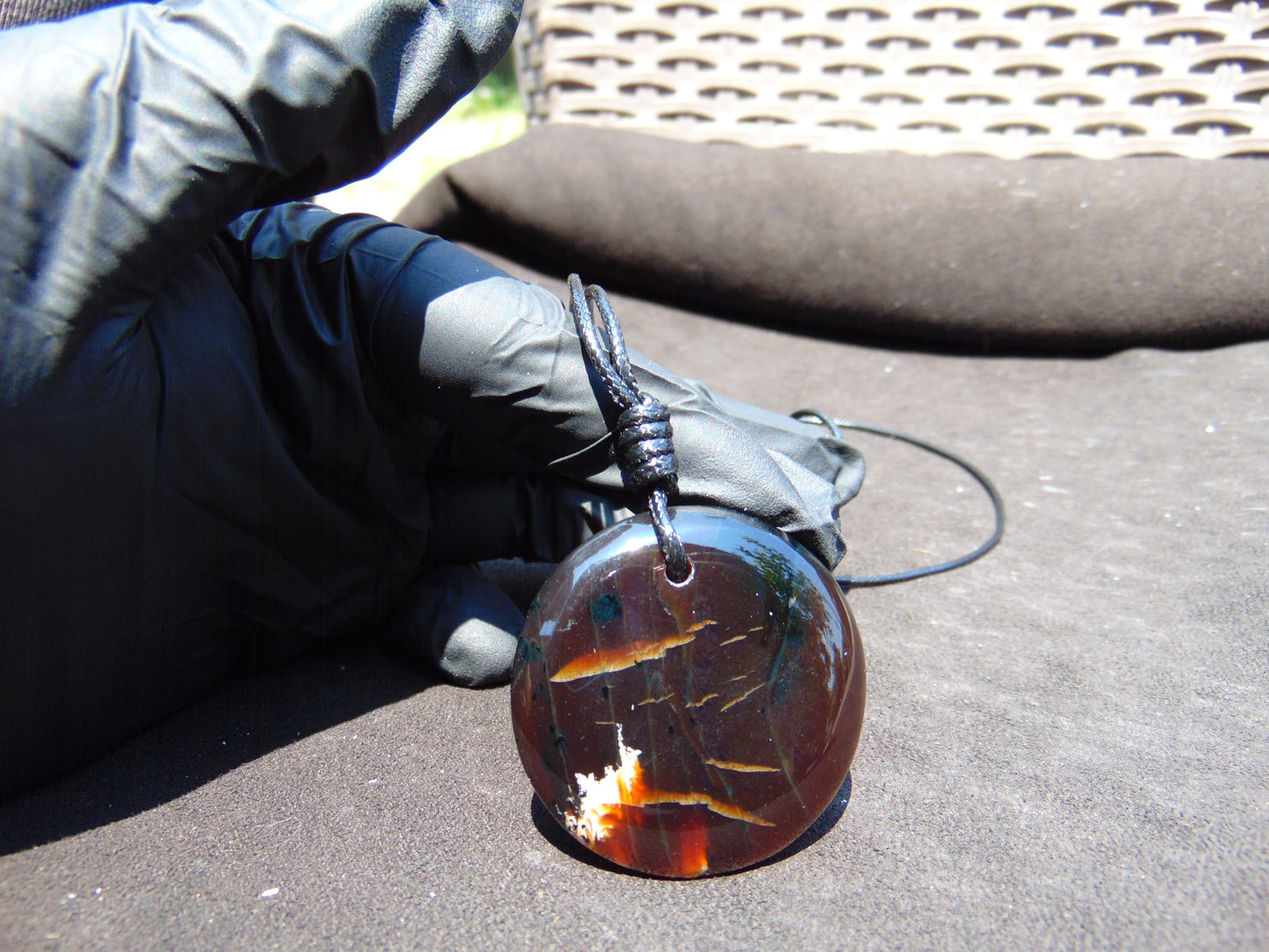 10 gr Chip Pendant Indonesian Amber for Healing AJ65