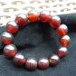 31 gram 14 Beads Mala Bracelet Indonesian Cherry Red Amber for Healing A14G279