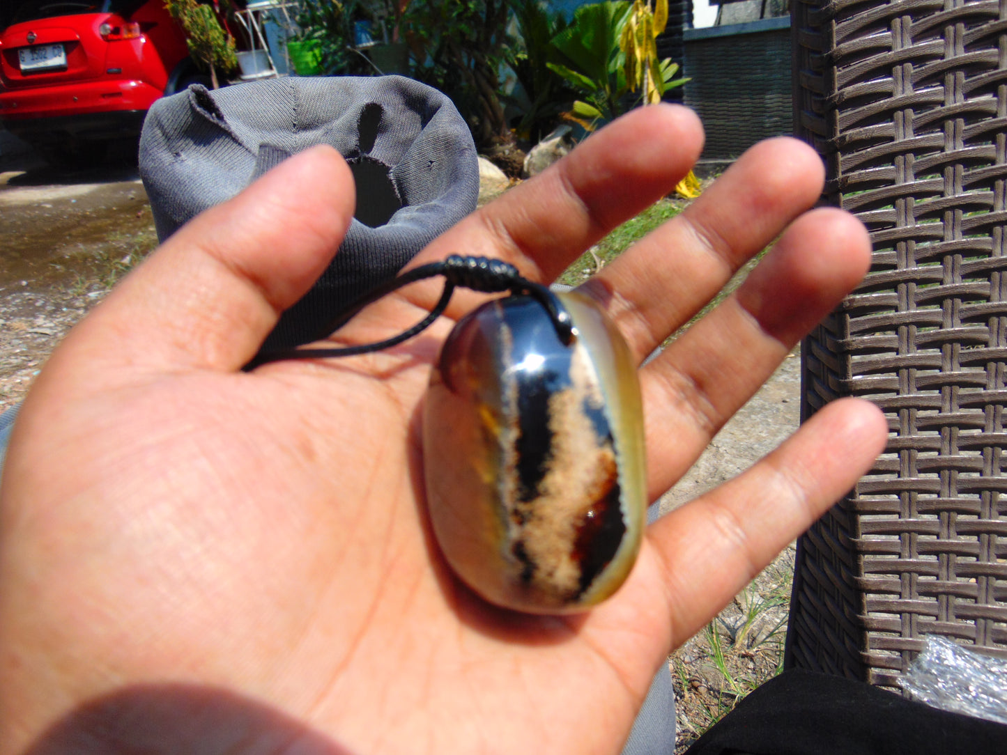 32 gram Pendant Indonesian Inclusion Amber for Healing 26A386