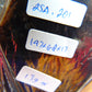139 gram Slab Slim polished Indonesian Dark Purple Amber for Healing 25A201