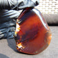 79 gram Slab Slim polished Indonesian Blue Amber for Healing 25A191