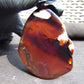 79 gram Slab Slim polished Indonesian Blue Amber for Healing 25A191
