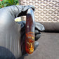 79 gram Slab Slim polished Indonesian Blue Amber for Healing 25A191