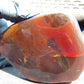 100 gram Slab Slim polished Indonesian Crystal red Amber for Healing 25A212