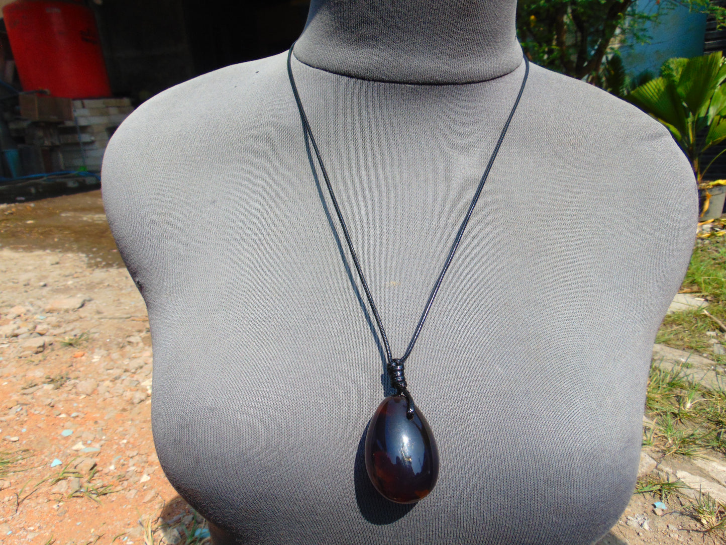 15 gram Pendant Indonesian Blue Amber for Healing 26A345