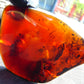 100 gram Slab Slim polished Indonesian Crystal red Amber for Healing 25A212