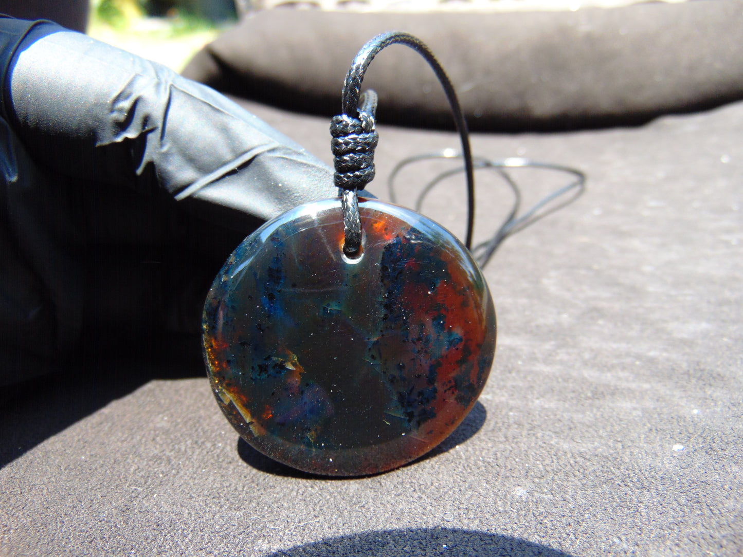 12 gr Chip Pendant Indonesian Amber for Healing AJ67