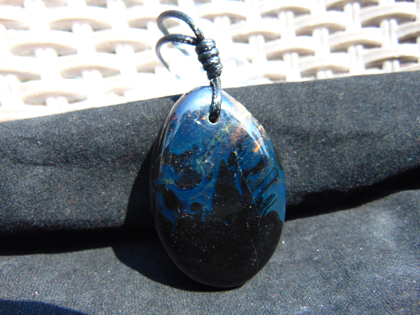 27 gram Pendant Indonesian Blue Amber for Healing 26A339