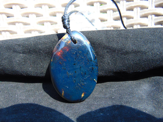 27 gram Pendant Indonesian Blue Amber for Healing 26A339