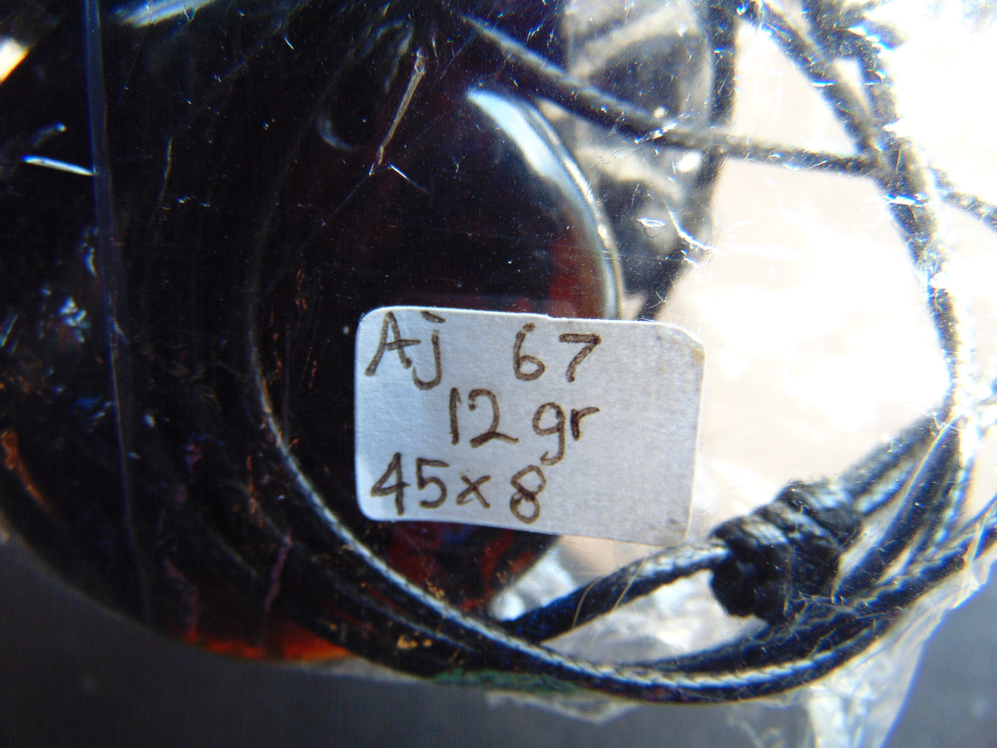 12 gr Chip Pendant Indonesian Amber for Healing AJ67