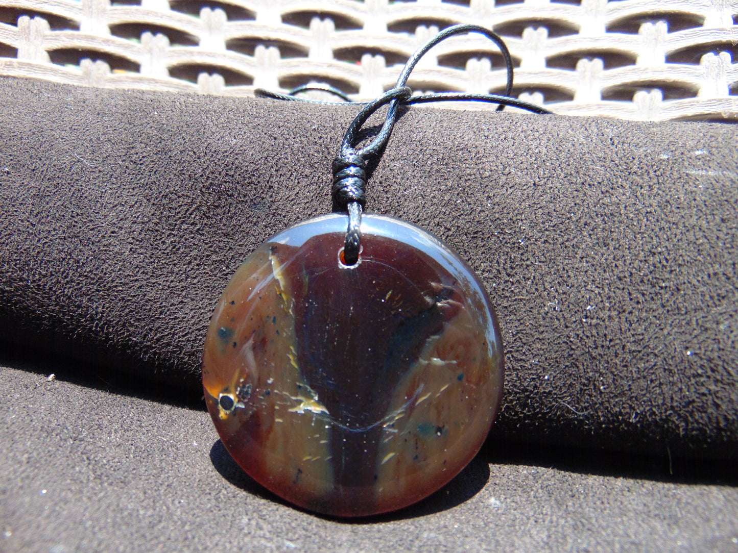 17 gr Chip Pendant Indonesian Amber for Healing AJ68