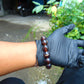 30 gram 14 Beads Mala Bracelet Indonesian Cherry Red Amber for Healing A14G282
