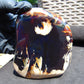 219 gram Slab  polished Indonesian Dark Red Amber for Healing 25N167