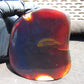 219 gram Slab  polished Indonesian Dark Red Amber for Healing 25N167