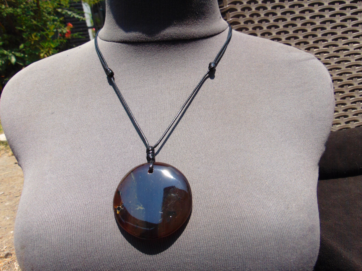 17 gr Chip Pendant Indonesian Amber for Healing AJ68