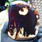 219 gram Slab  polished Indonesian Dark Red Amber for Healing 25N167