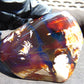 85 gram Slab  polished Indonesian Sumatra Blue Red Amber for Healing 25Y114