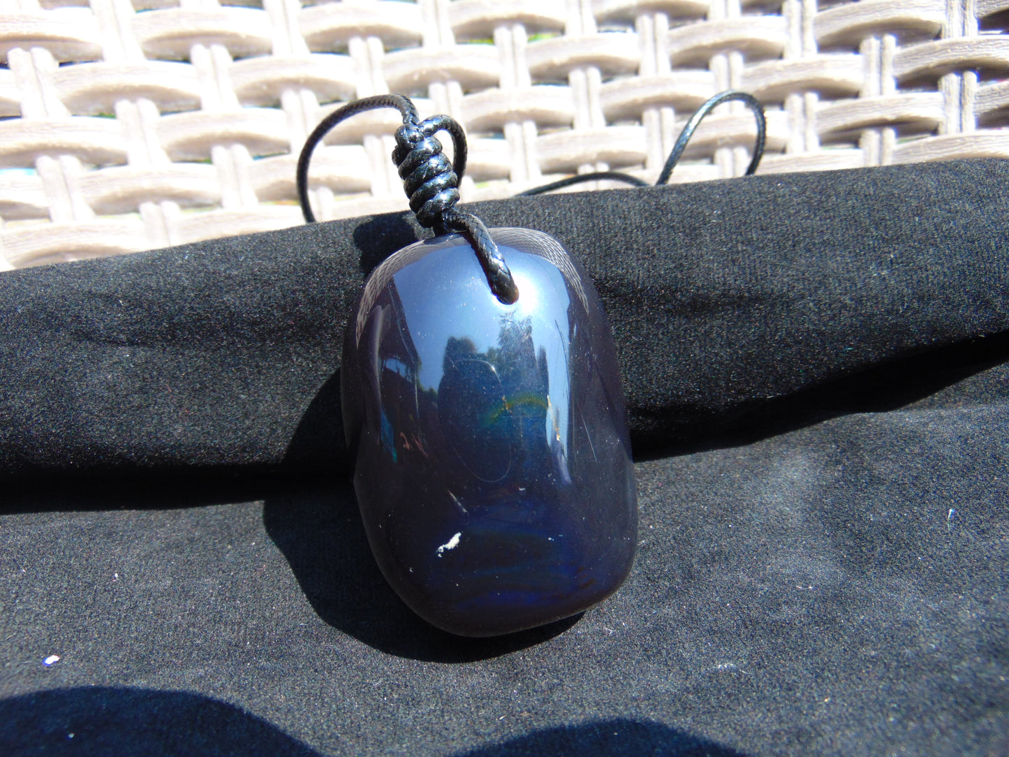 50 gram Pendant Indonesian Blue Amber for Healing 26N148