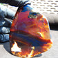 85 gram Slab  polished Indonesian Sumatra Blue Red Amber for Healing 25Y114