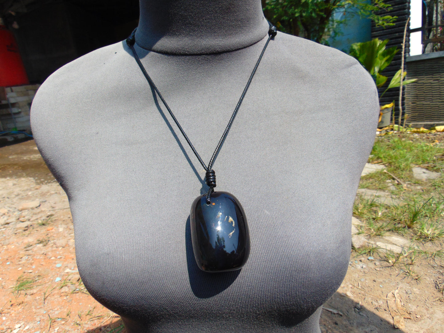 50 gram Pendant Indonesian Blue Amber for Healing 26N148