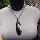 30 gr Teardrop Pendant Indonesian Blue Amber for Healing A930