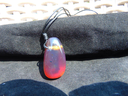 7 gram Pendant Indonesian Blue Amber for Healing 25Y331