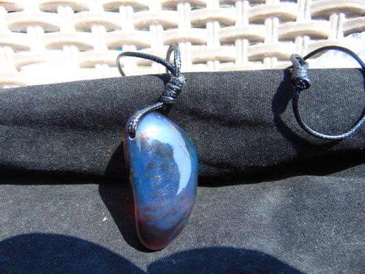 19 gram Pendant Indonesian Blue Amber for Healing 26A371