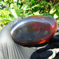 121 gram calligraphy carving ALLAH AKHBAR Indonesian Purple Red Amber for Healing CA5