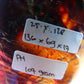 107 gram Slab polished Indonesian Sumatra Mushroom Inclusion Purple Amber for Healing 25Y128