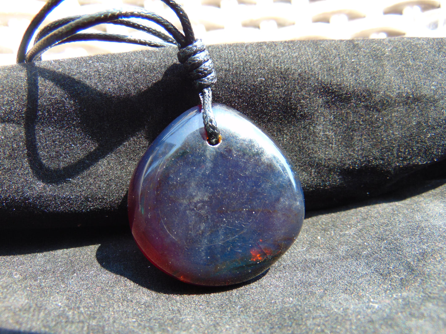 16 gram Pendant Indonesian Blue Amber for Healing 26A350