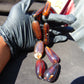 84 gram Small Beads Combination Necklace Indonesian Blue Amber for Healing NE55