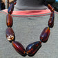 84 gram Small Beads Combination Necklace Indonesian Blue Amber for Healing NE55