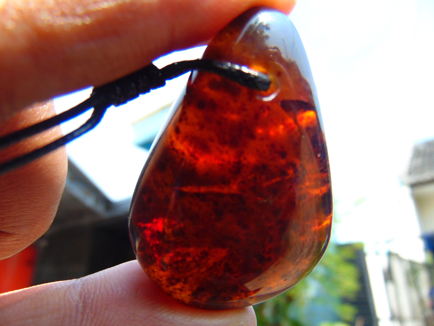 15 gram Pendant Indonesian Blue Amber for Healing PCA1K10