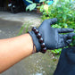 31 gram 14 Beads Mala Bracelet Indonesian Cherry Red Amber for Healing A14G281