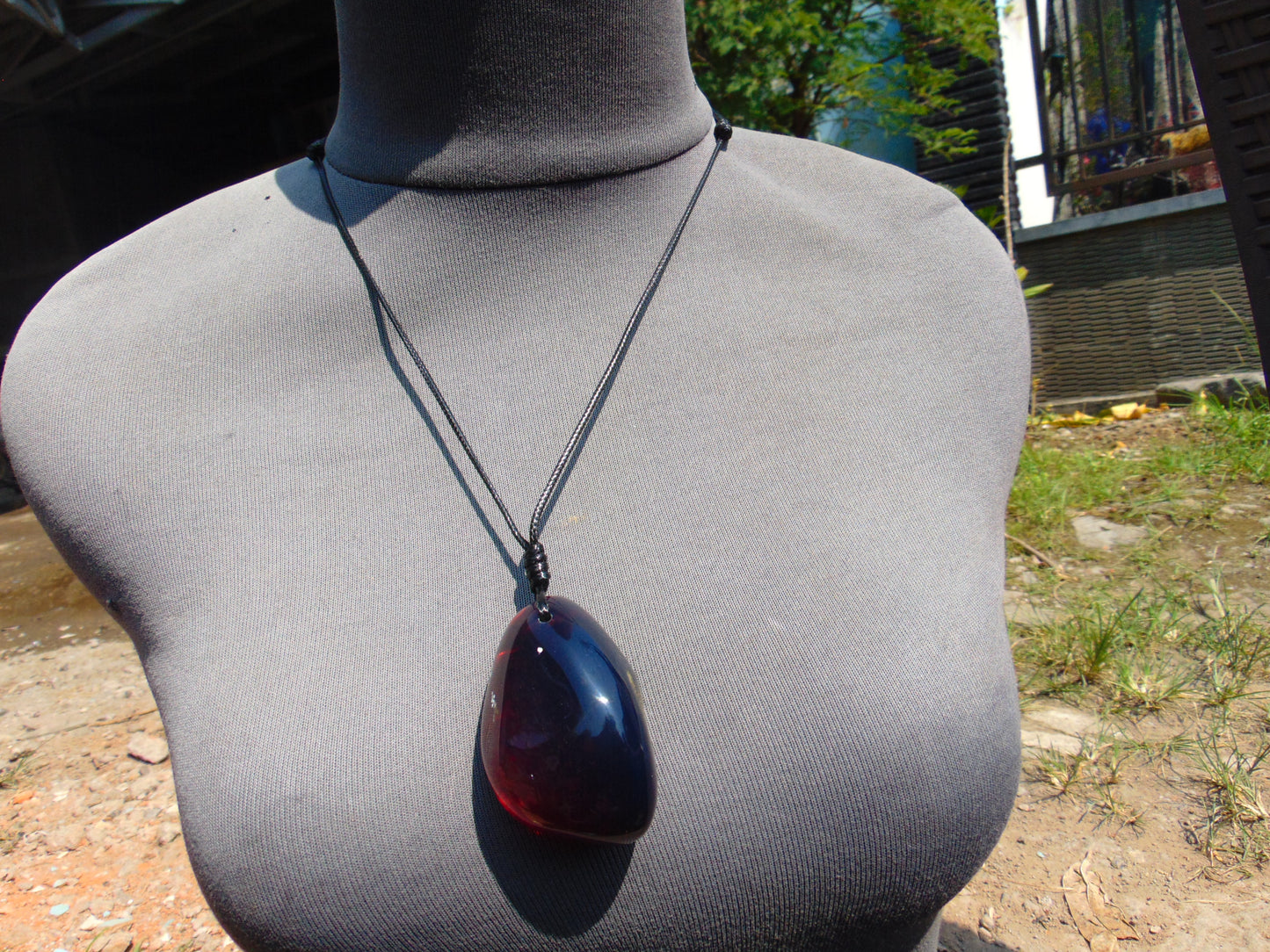 41 gram Pendant Indonesian Blue Amber for Healing 26A431