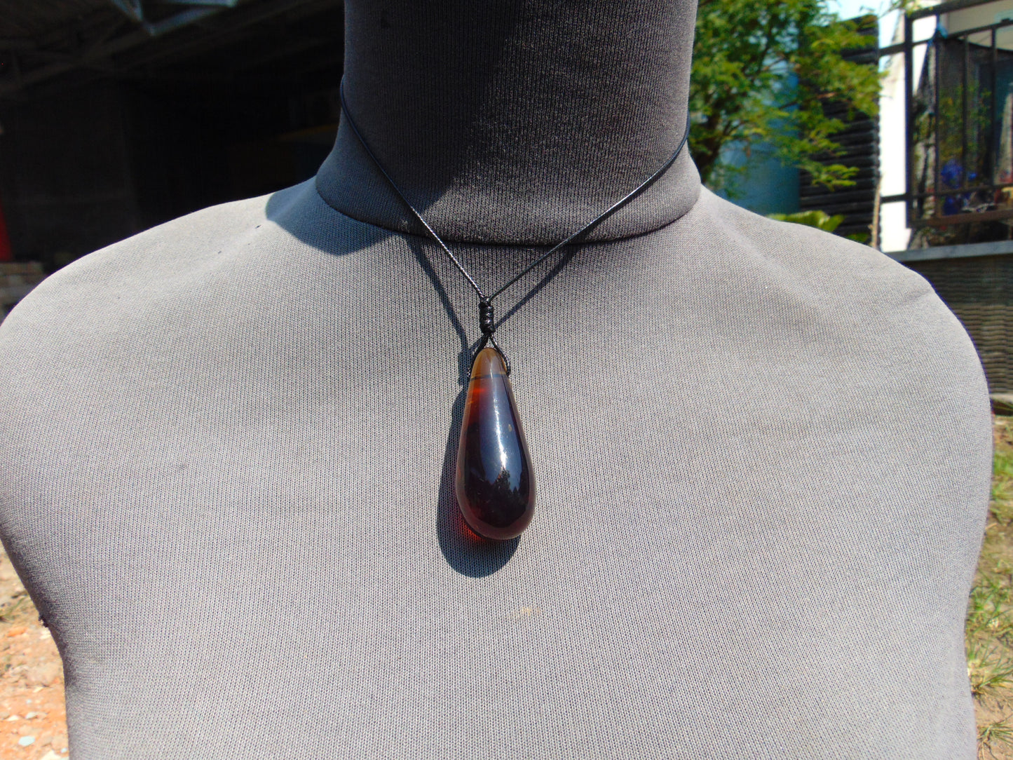 9 gram Pendant Indonesian Blue Amber for Healing PBN590