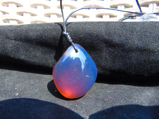 12 gram Pendant Indonesian Blue Amber for Healing 26Y221