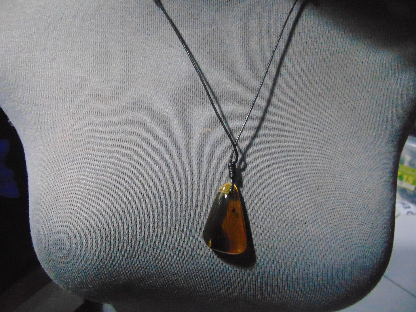 4 gram Pendant Indonesian Blue Amber for Healing PA337