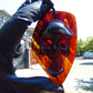 35 gr Skull carving Pendant Indonesian Amber for Healing S2D8
