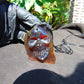 25 gr Skull carving Pendant Indonesian Amber for Healing S2D17