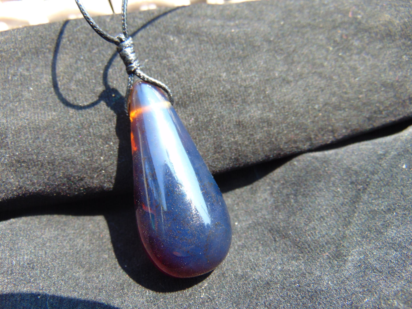 14 gram Pendant Indonesian Blue Amber for Healing PCY633