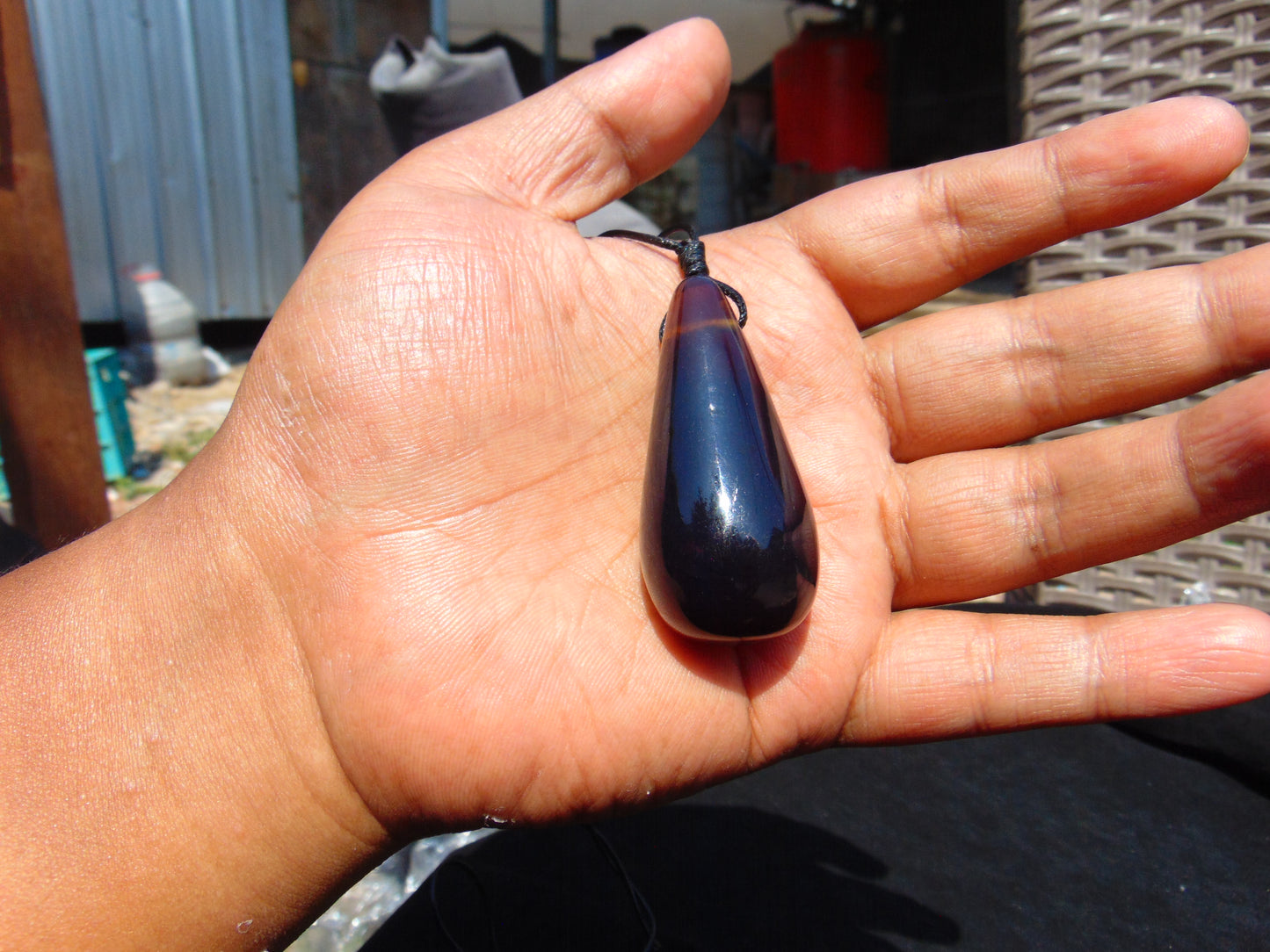 14 gram Pendant Indonesian Blue Amber for Healing PCY633
