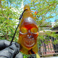 37 gr Skull carving Pendant Indonesian Amber for Healing S2D4