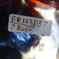 137 gr 7 Square Beads Bangle Indonesian Sumatra Dark Amber for Healing FR123