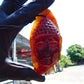 34 gr Buddha head carving Pendant Indonesian Amber for Healing BD2D2