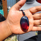 17 gram Pendant Indonesian AAAA Blue Amber for Healing 26Y250