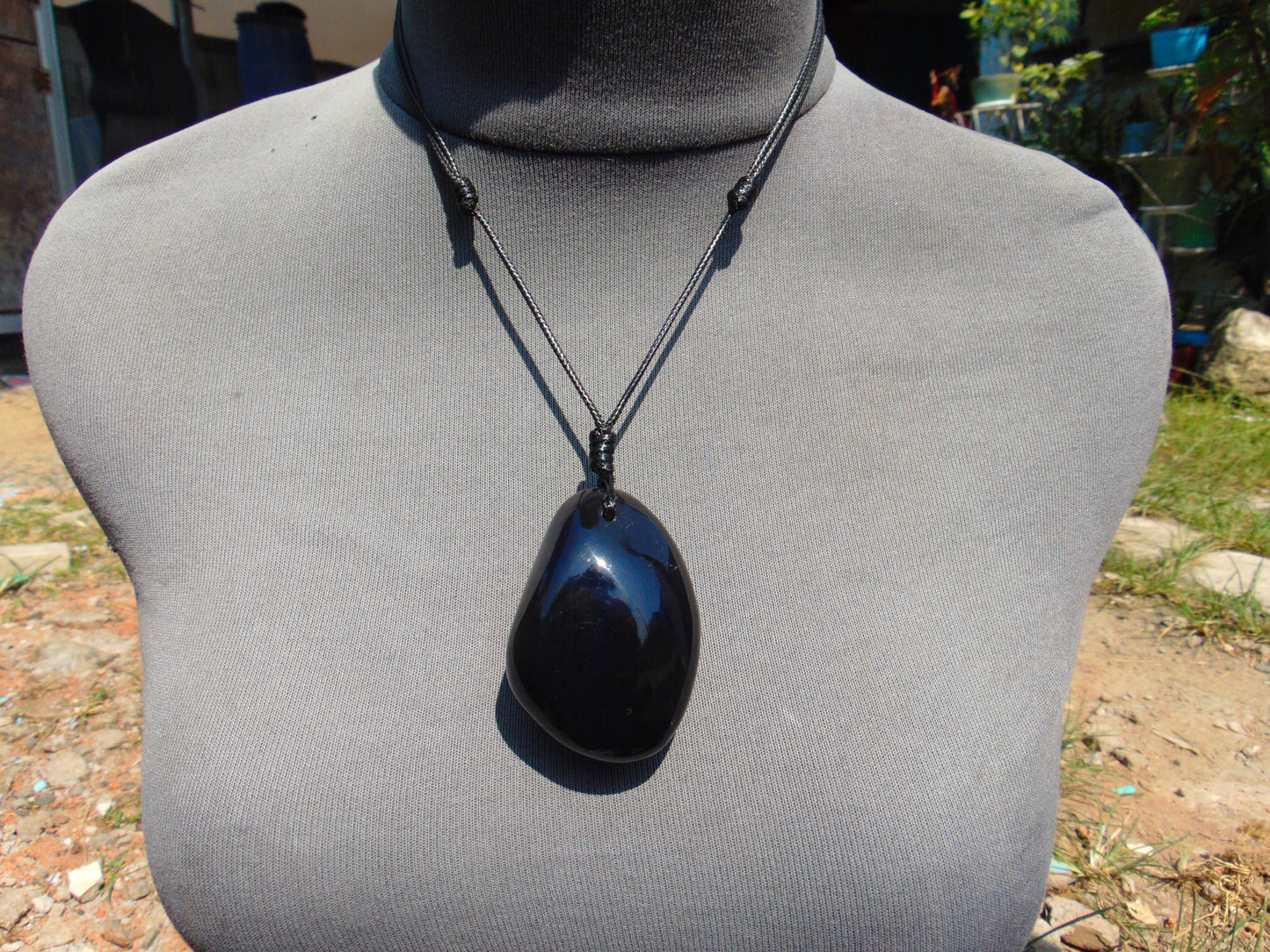 40 gram Pendant Indonesian Blue Amber for Healing 26Y235