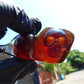 29 gr Skull carving Pendant Indonesian Amber for Healing S2D19