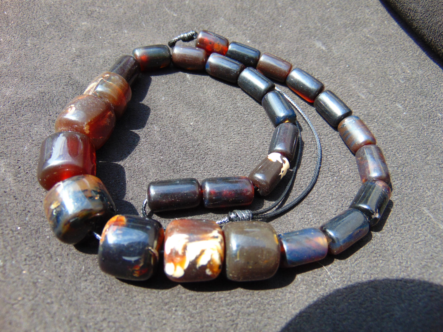 42 gram Small Beads Combination Necklace Indonesian Amber for Healing A917